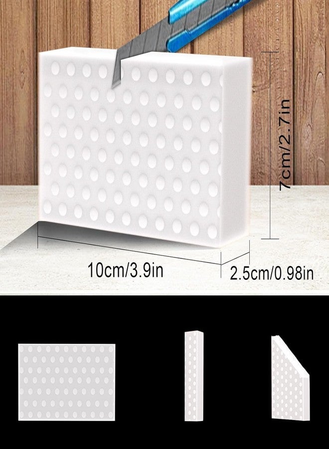 AKSH Magic Eraser Cleaning Sponges, Non-Scratch Scrubber for Kitchen, Bathroom, Wall, Furniture, 4-Pack - Image 2